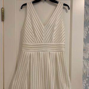 NWT White “Aqua” mini dress size L